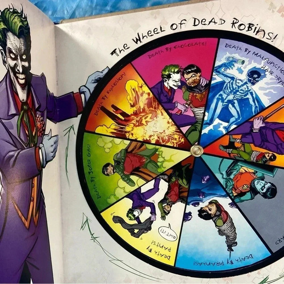 The World According to Joker -  2014 Hardcover 🤡🤪🦇 - Picture 10 of 14